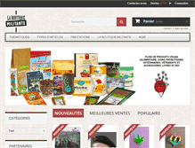 Tablet Screenshot of la-boutique-militante.com
